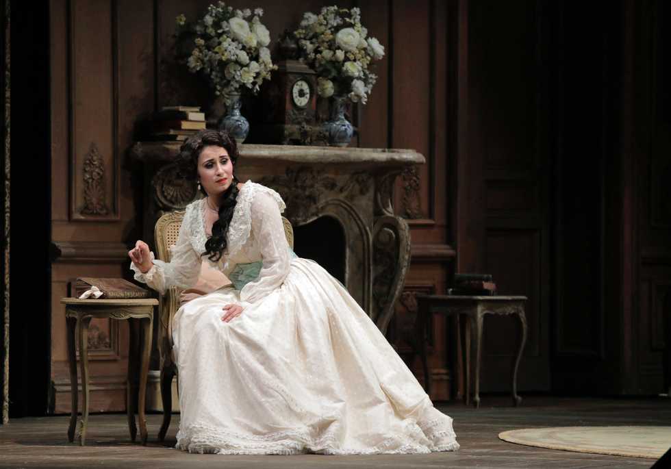 A scene from the San Francisco Opera production of La Traviata.