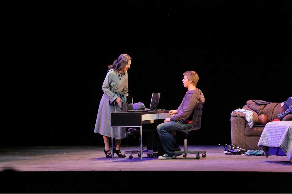 A scene from the Santa Fe Opera production of Two Boys (Scenes).
